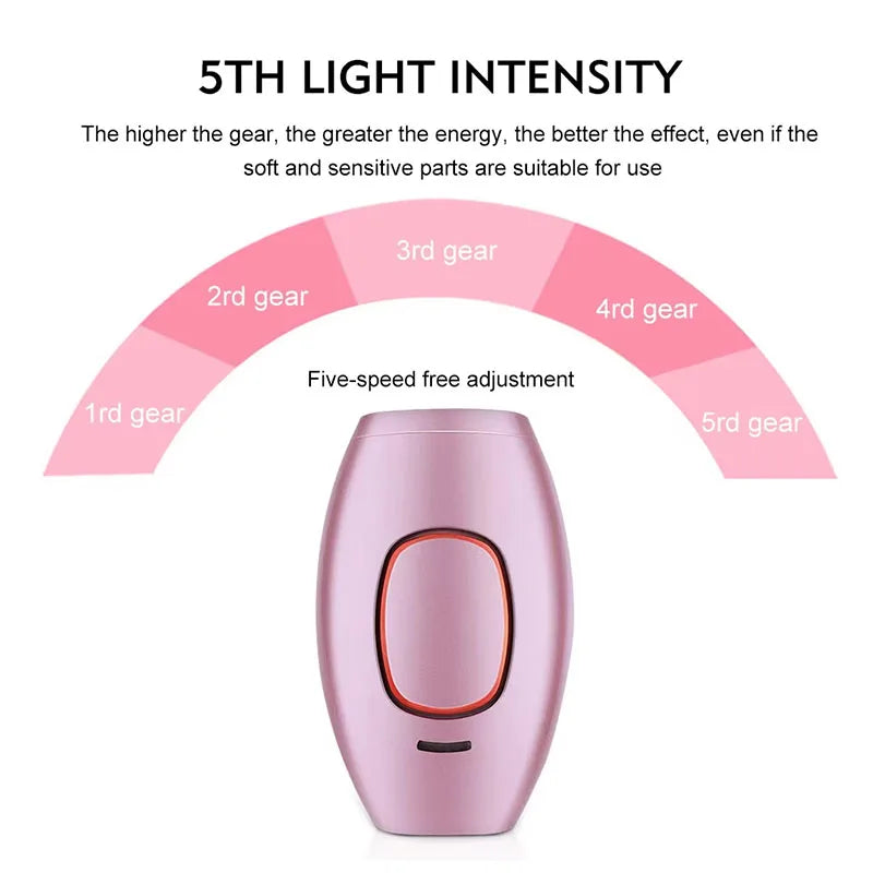 laser hair removal device IPL can be used all over the body for home use for women to shave strong pulse hair removal device.