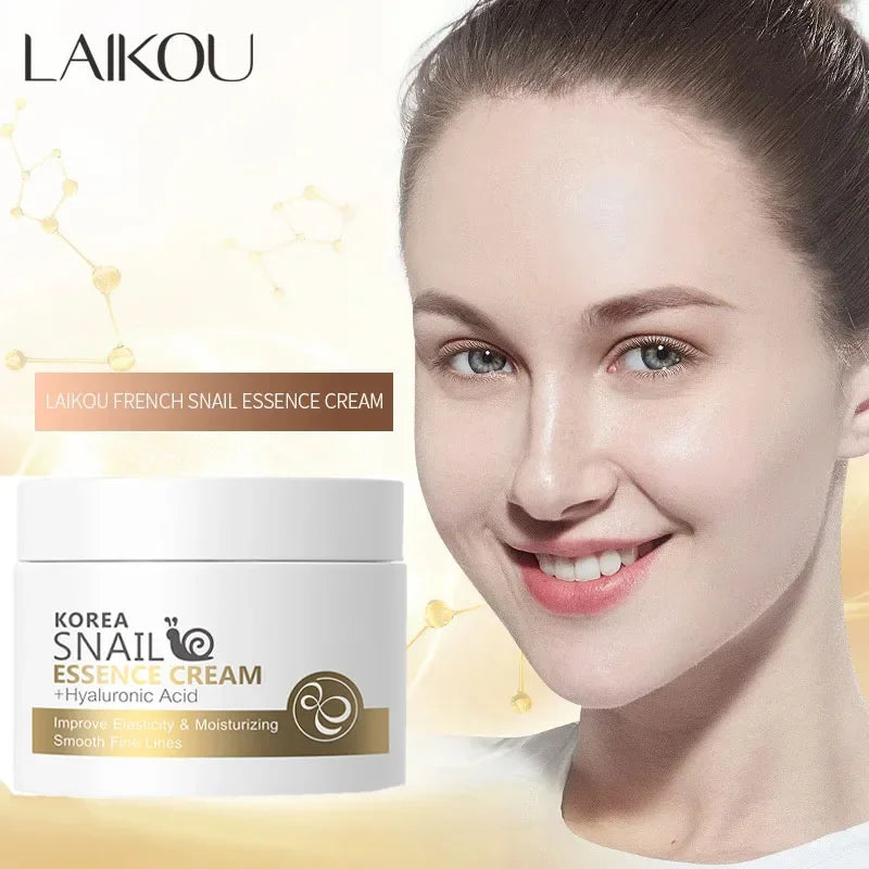 Anti Wrinkle Cream Snail Serum Face Moisturizer Anti Aging Face Lifting Nourishing Repair Snail Cream Korean Original Essence