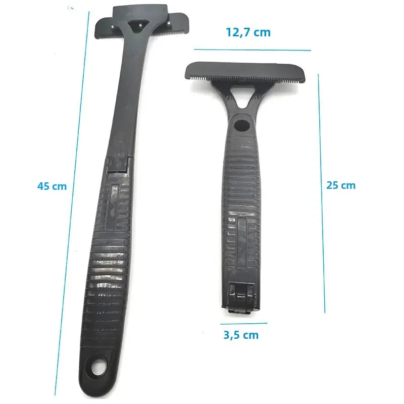 Razor Men Back Shaver Male Machine Hair Shaver Safety Long Handle Foldable Trimmer Body Leg Handle Removal Shaving Razor Tool