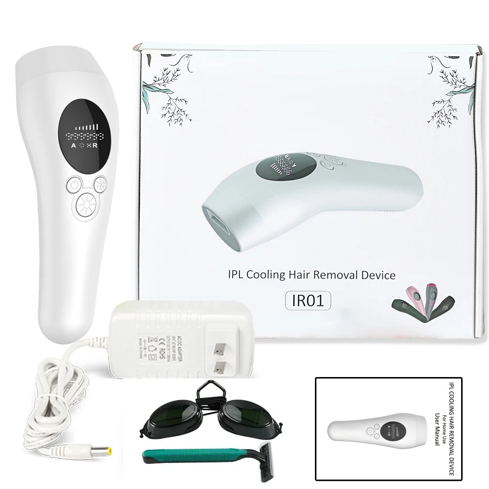 Amuliss Laser Hair Removal With Ice Cooling For Women Permanent Painless Ipl Hair Removal Device For Armpits Legs Arms Bikini