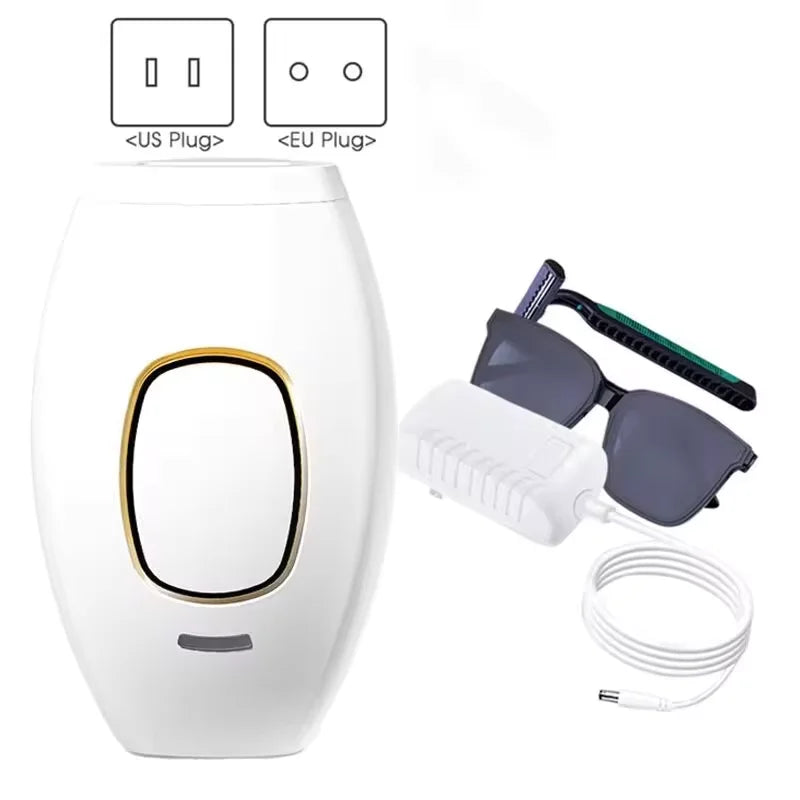 laser hair removal device IPL can be used all over the body for home use for women to shave strong pulse hair removal device.